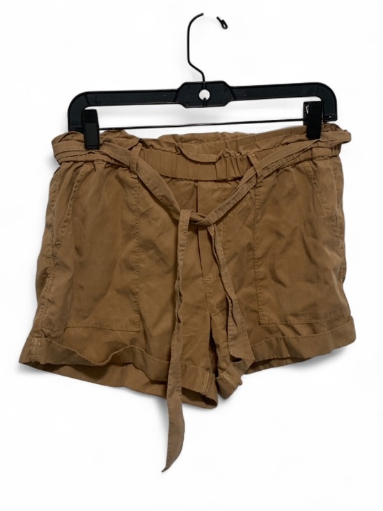 aerie Pants - Aerie Tan Tie-Waist Lyocell High Waisted Cuffed Relaxed Shorts